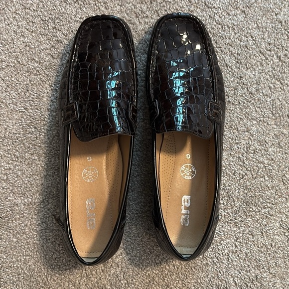 Ara crocodile flats/loafers size 11.5 - Picture 4 of 6